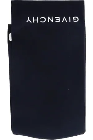 Givenchy Femme, Pre-owned, Bleu, Taille: ONE Size Pre-owned Laine foulards
