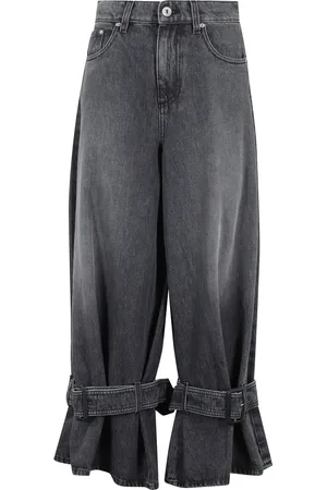 J.W.Anderson Femme, Jeans, Gris, Taille: W25 Élégant bracelet manchette à boucle