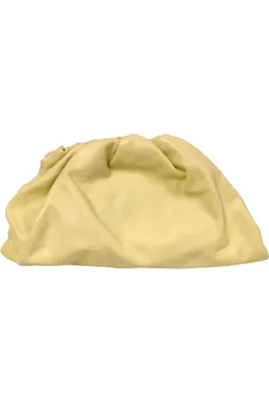 Bottega Veneta Femme, Pre-owned, Jaune, Taille: ONE Size Pre-owned Cuir pochettes-minaudieres