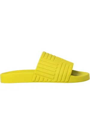 Bottega Veneta Homme, Chaussures, Jaune, Taille: 40 EU Sandales jaunes pour Homme