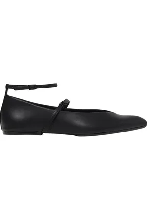 Armani Exchange Femme, Chaussures, Noir, Taille: 39 EU Beige Ballet Flats Minimalist Design