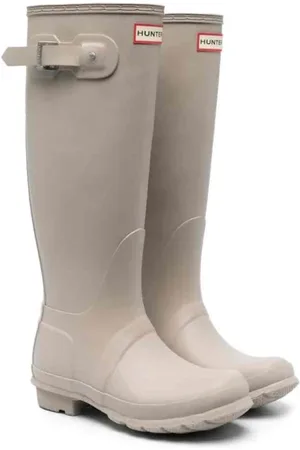 Hunter Femme, Chaussures, Gris, Taille: 37 EU Bottes de pluie noires classiques