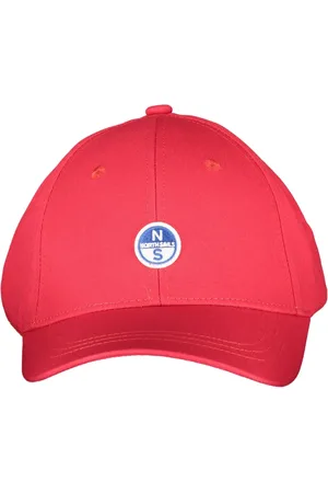 North Sails Unisex, Accessoires, Rouge, Taille: ONE Size Casquette Rouge Ajustable avec Logo