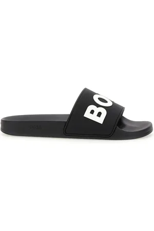 HUGO BOSS Homme, Chaussures, Noir, Taille: 42 EU Sandales Noires