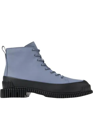 Camper Femme, Chaussures, Bleu, Taille: 36 EU Bottines Multicolores à Lacets