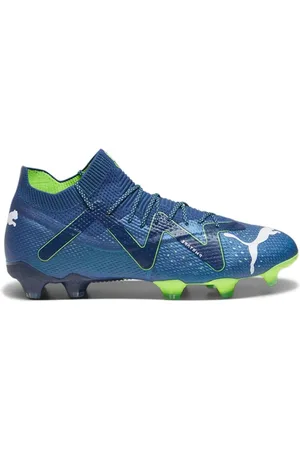 PUMA Homme, Sport, Bleu, Taille: 44 1/2 EU Chaussures de football Dynamic Motion