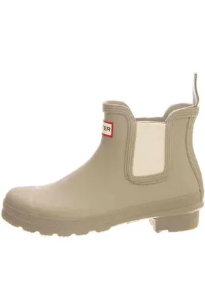Hunter Femme, Chaussures, Gris, Taille: 38 EU Botte Chelsea Classique
