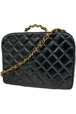 CHANEL Femme, Pre-owned, Noir, Taille: ONE Size Pre-owned Cuir sacs-chanel