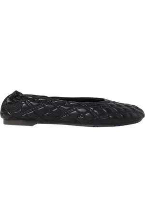 Burberry Femme, Chaussures, Noir, Taille: 37 EU Ballerines noires matelassées