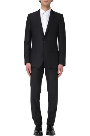 Dolce & Gabbana Homme, Costumes, Noir, Taille: M Costume Deux Pièces Bleu
