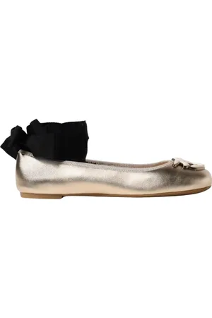 Pinko Femme, Chaussures, Jaune, Taille: 36 EU Ballerines Or Élégantes Confortables Chaussures