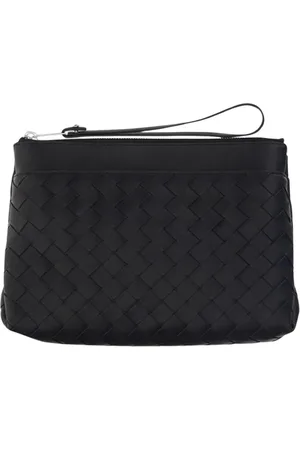 Bottega Veneta Homme, Sacs, Noir, Taille: ONE Size Sac Fourre-Tout en Cuir Tissé Noir