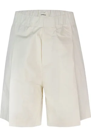 A PAPER KID Homme, Shorts, Blanc, Taille: S Shorts blancs avec taille élastique