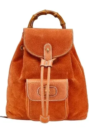 Gucci Femme, Pre-owned, , Taille: ONE Size Pre-owned Cuir sacs-dos