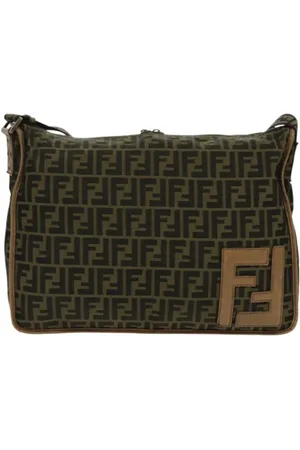 Fendi Homme, Pre-owned, Brun, Taille: ONE Size Pre-owned Toile sacs-fendi