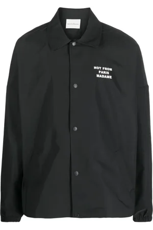 Drôle de Monsieur Homme, Vestes, Noir, Taille: S Pull Noir Aw24