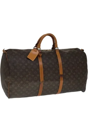 LOUIS VUITTON Unisex, Pre-owned, Brun, Taille: ONE Size Pre-owned Toile sacs-de-voyage