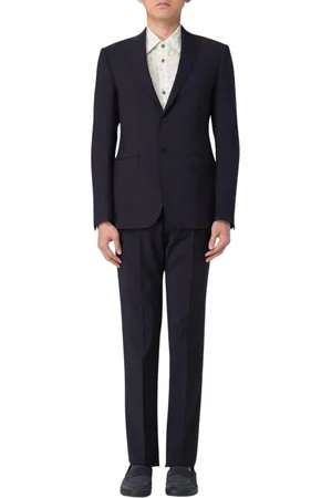 Emporio Armani Homme, Costumes, Bleu, Taille: L Costume Deux Pièces Bleu Marine
