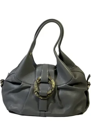 Bvlgari Femme, Pre-owned, Noir, Taille: ONE Size Pre-owned Cuir sacs-main