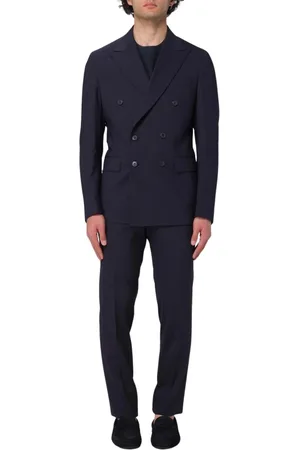 Brian Dales Homme, Costumes, Bleu, Taille: M Costume SlimFit Bleu