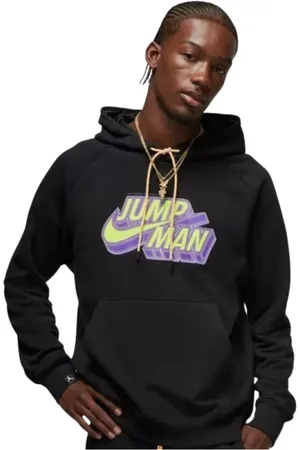 Nike Homme, Sweatshirts et sweats à capuche, Noir, Taille: 2XL Sweat à capuche en mélange de polyester