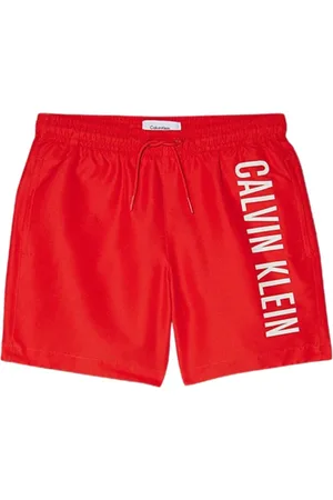 Calvin Klein Homme, Maillots de bain, Rouge, Taille: S Shorts Vêtements Mer Rouge