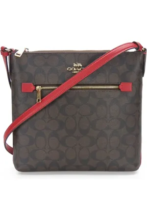 Coach Femme, Pre-owned, Brun, Taille: ONE Size Pre-owned Plastique sacs-ports-paule