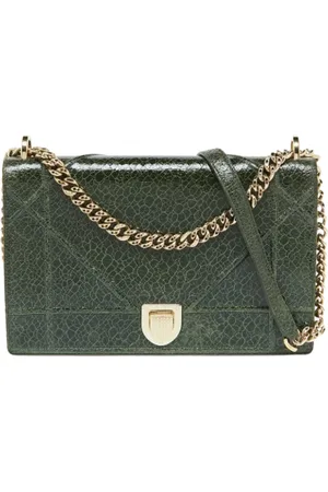 Dior Femme, Pre-owned, Vert, Taille: ONE Size Pre-owned Cuir sacs-dior
