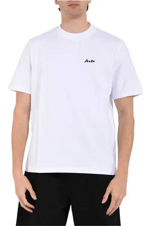 Arte Antwerp Homme, Tops, Blanc, Taille: 3XL T-shirt avec impression Elements