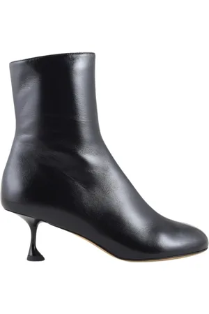 Proenza Schouler Femme, Chaussures, Noir, Taille: 39 EU Bottines en peau d