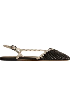 Hereu Femme, Chaussures, Noir, Taille: 38 EU Ballerines Noires Classiques