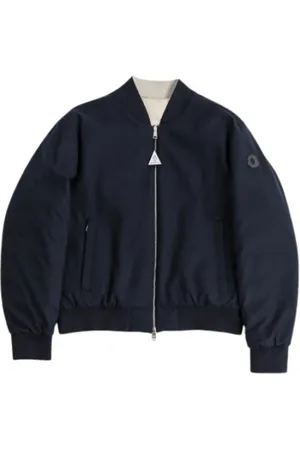 Moncler Homme, Vestes, Bleu, Taille: XL Bomber réversible Villrest