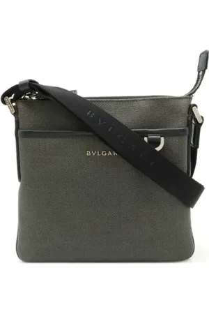 Bvlgari Femme, Pre-owned, Gris, Taille: ONE Size Pre-owned Cuir sacs-ports-paule
