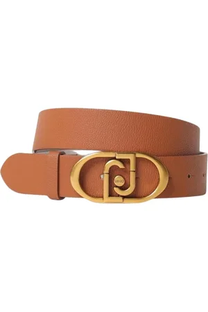 Liu Jo Femme, Accessoires, Brun, Taille: L Élégante Ceinture en Cuir avec Boucle Logo