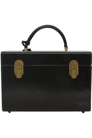 Céline Femme, Pre-owned, Noir, Taille: ONE Size Pre-owned Cuir trousses-de-toilette