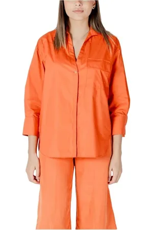 Liu Jo Femme, Blouses et Chemises, , Taille: 36 FR Chemise Classique en Coton avec Poche Poitrine