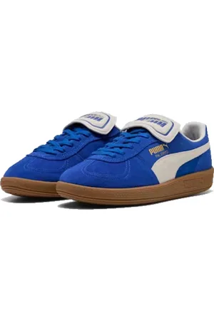 PUMA Homme, Chaussures, Bleu, Taille: 41 EU Baskets Premium Vivid & Warm White