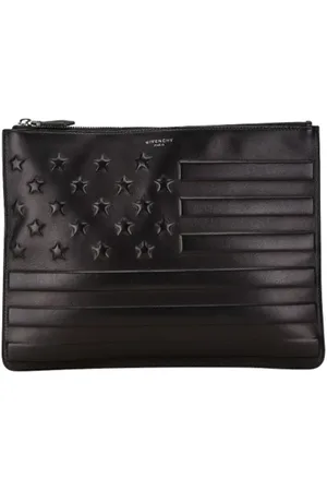 Givenchy Femme, Pre-owned, Noir, Taille: ONE Size Pre-owned Cuir pochettes-minaudieres