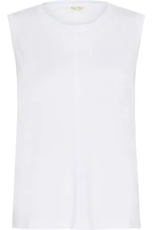 Part Two Femme, Tops, Blanc, Taille: 36 FR Bright Top & T-Shirt
