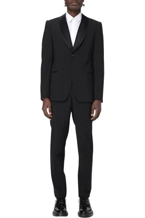 Emporio Armani Homme, Costumes, Noir, Taille: L Smoking Noir Style Classique
