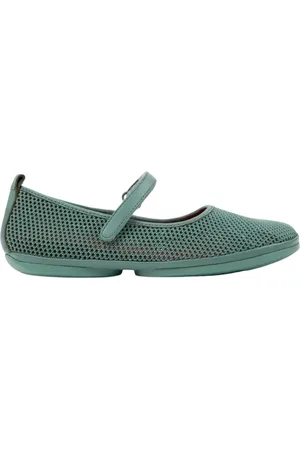 Camper Femme, Chaussures, Vert, Taille: 42 EU Mary Jane Ballerines Respirantes Vertes