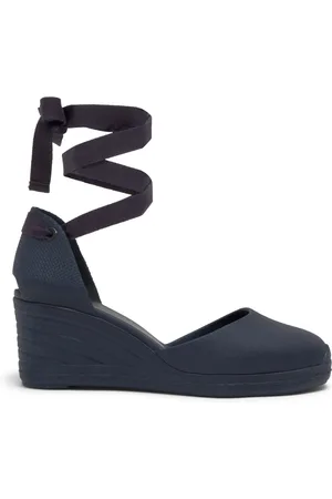 Castaner Femme, Chaussures, Bleu, Taille: 40 EU Alpargata Avec 7 CM DE Wedge