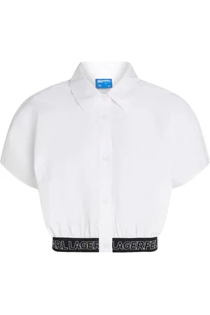 Karl Lagerfeld Femme, Blouses et Chemises, Blanc, Taille: 36 FR Chemises Blanches