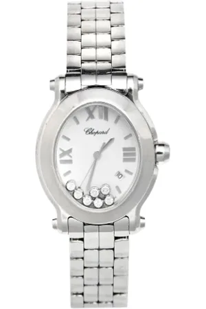 Chopard Femme, Pre-owned, Gris, Taille: ONE Size Pre-owned Acier inoxydable montres