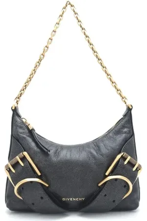 Givenchy Femme, Pre-owned, Noir, Taille: ONE Size Pre-owned Cuir sacs-ports-paule