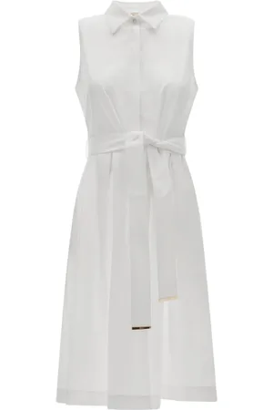 HERNO Femme, Robes, Blanc, Taille: 42 FR Robes Blanches pour Femmes