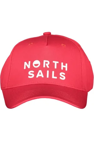 North Sails Unisex, Accessoires, Rouge, Taille: ONE Size Chapeaux en coton avec visière et logo