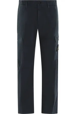 Stone Island Homme, Pantalons, Bleu, Taille: W30 Pantalon Cargo Bleu