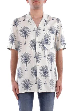 MC2 SAINT BARTH Homme, Chemises, Blanc, Taille: L Chemise à motif de poche avant