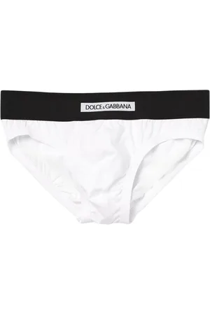 Dolce & Gabbana Homme, Sous-vêtements, Blanc, Taille: M Slips en coton blanc classiques